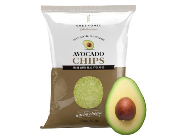 Greenomic Chips AVOCADO NACHOS CHEESE 95885