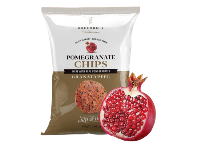 Greenomic Chips POMEGRANATE CHILI & LIME 95886 1