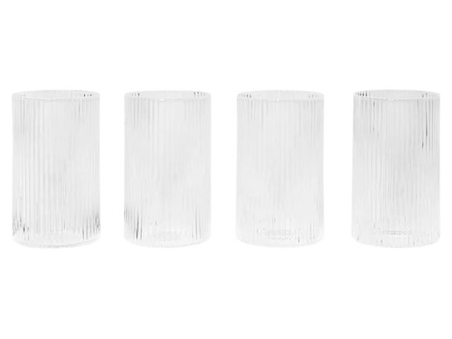 Ferm Living Gläser RIPPLE VERRINES clear 99016