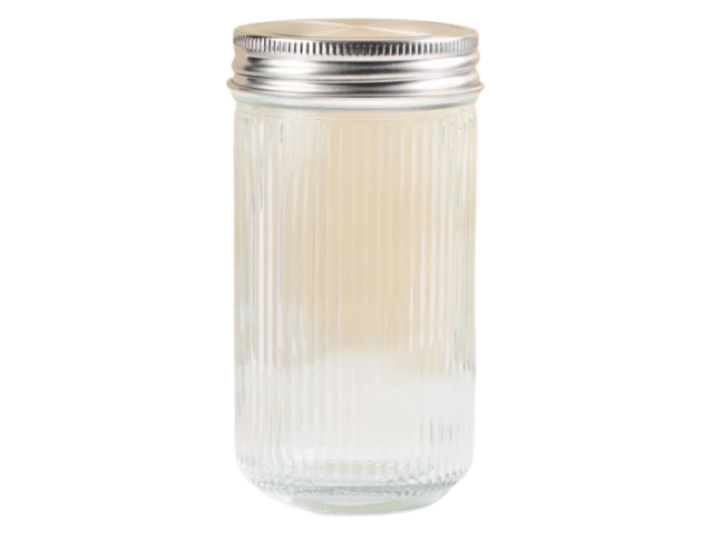 Lieblingsglas Glas RIPPLE MASON JAR WIDE transparent 99710