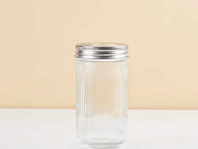 Lieblingsglas Glas RIPPLE MASON JAR WIDE transparent 99710 2
