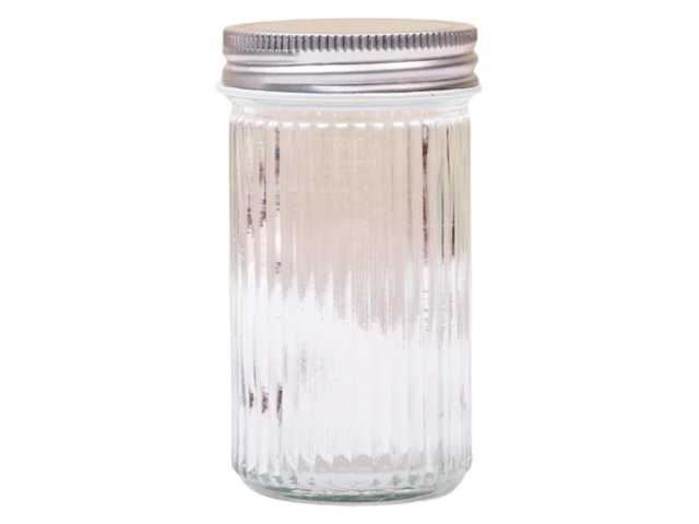 Lieblingsglas Glas RIPPLE MASON JAR MINI transparent 99712