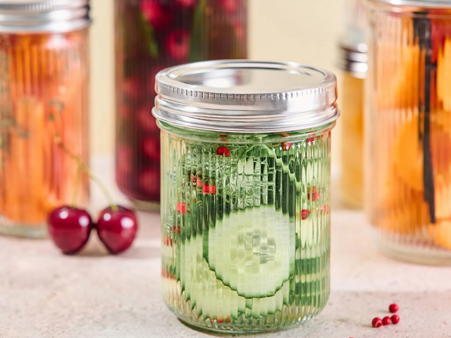 Lieblingsglas Glas RIPPLE MASON JAR REGULAR transparent 99720 2