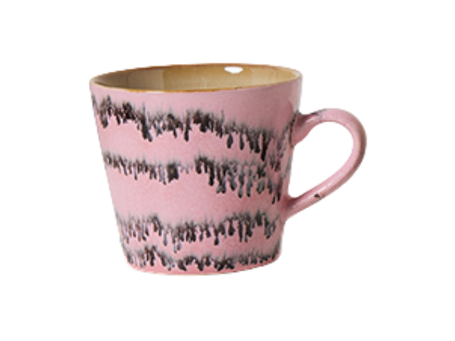 HK Living 702 Ceramic CAPPUCCINO TASSE DADA mehrfarbig 95350