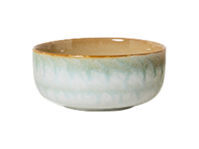 HK Living 702 Ceramic DESSERT SCHÜSSEL IMPRESSION mehrfarbig 95366