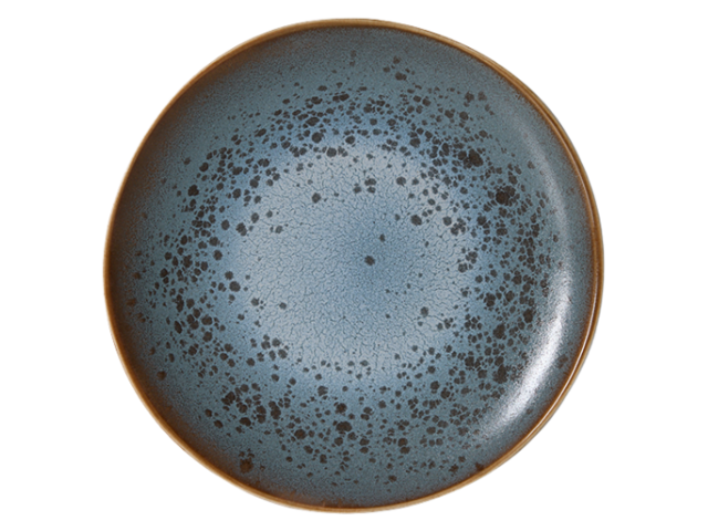 HK Living 702 Ceramic BEILAGENTELLER MINERAL mehrfarbig 99690