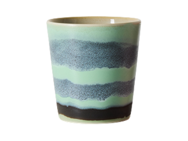 HK Living 702 Ceramic KAFFEETASSE ARTISTIC mehrfarbig 99743