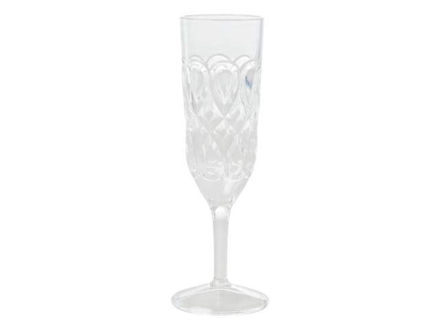 Rice Glas ACRYLIC CHAMPAGNE GLASS durchsichtig 67565 1