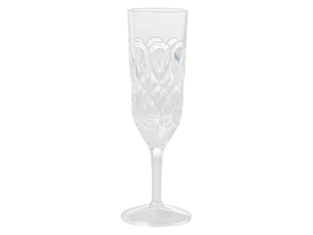 Rice Glas ACRYLIC CHAMPAGNE GLASS durchsichtig 67565