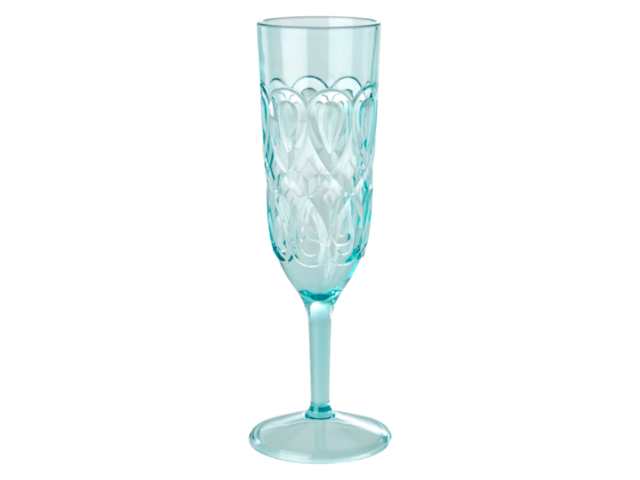 Rice Glas ACRYLIC CHAMPAGNE GLASS mint 72842