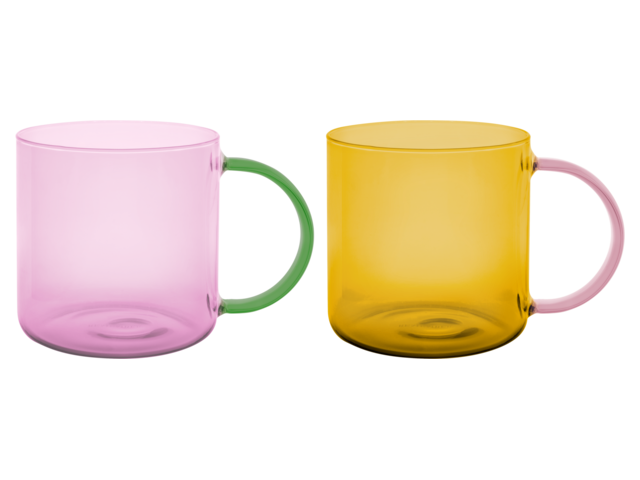 Remember Glasbecher FRED rose - yellow 72548 Remember Glasbecher FRED rose - yellow 72548