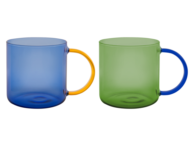 Remember Glasbecher FRED green-blue 72549 1