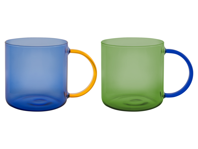 Remember Glasbecher FRED green-blue 72549 1