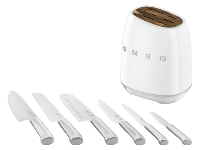 Smeg MESSERBLOCK weiß 95788 3