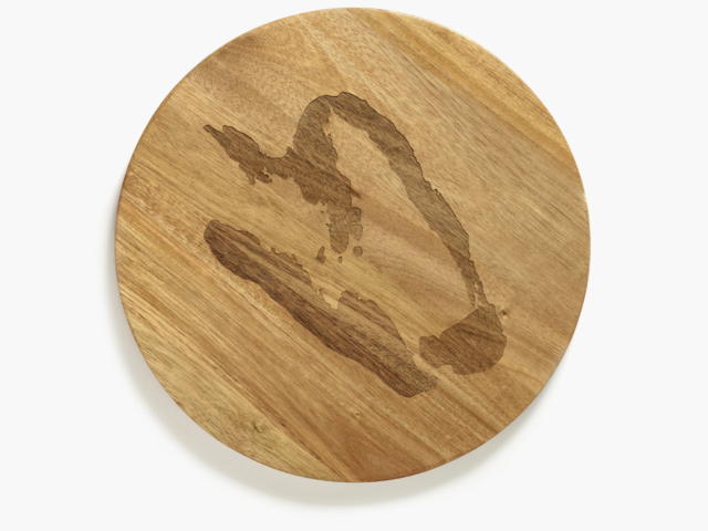 Serax Servierbrett Feast S holz 65330 1