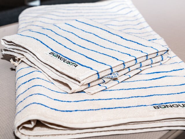 Bongusta Handtuch NARAM Moonbeam & Ultramarine 97605 5