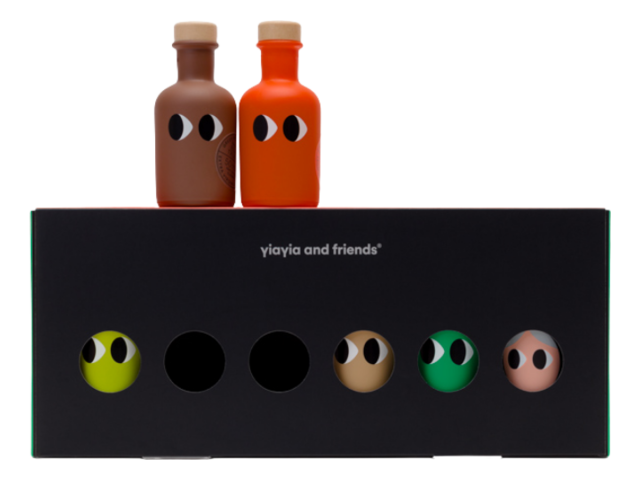 Yiayia & Friends Geschenksset EVOO CHILI, EVO BASIL & EVO GARLIC 99684 1