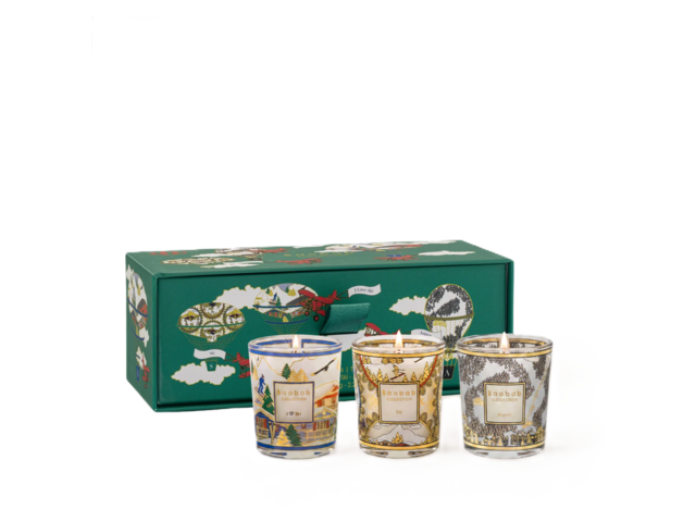 Baobab Duftkerzen 3er-Set I LOVE SKI - ASPEN 100135 1