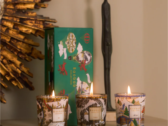 Baobab Duftkerzen 3er-Set I LOVE SKI - ASPEN 100135 2