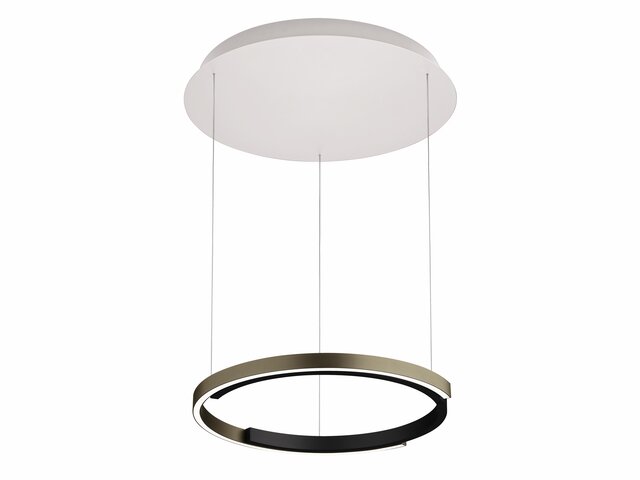 Fabas Luce Pendelleuchte RINGS bronze anthrazit 76584 Fabas Luce Pendelleuchte RINGS bronze anthrazit 76584