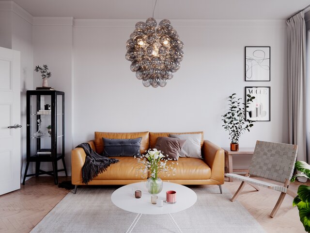 By Rydens Pendelleuchte Deluxe light smoke 76274 2