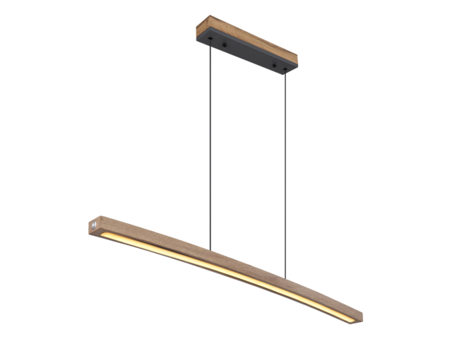 Globo Hängelampe DORO holzoptik 73392 1