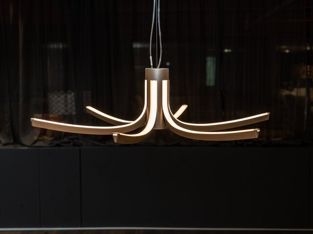 Foscarini Hängeleuchte ASTERIA titanium aluminium 94845 2