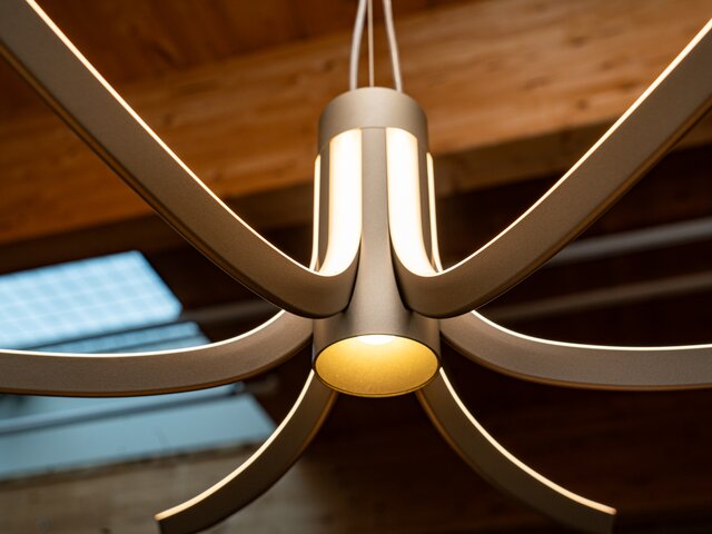 Foscarini Hängeleuchte ASTERIA titanium aluminium 94845 5