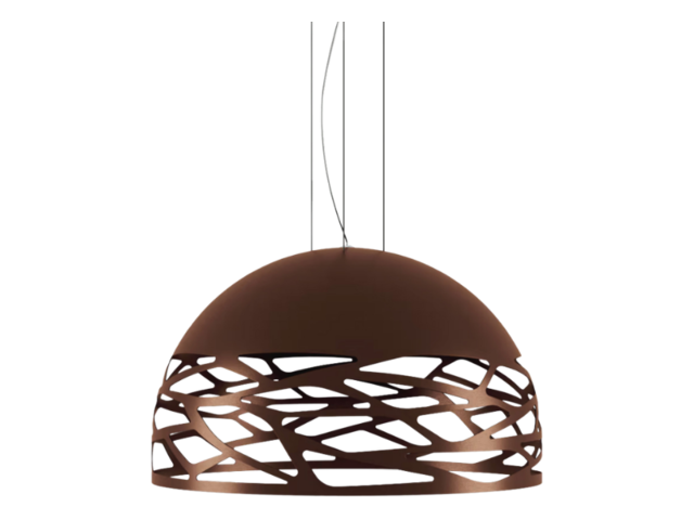Lodes Hängelampe KELLY MEDIUM DOME natural brown 97736 1