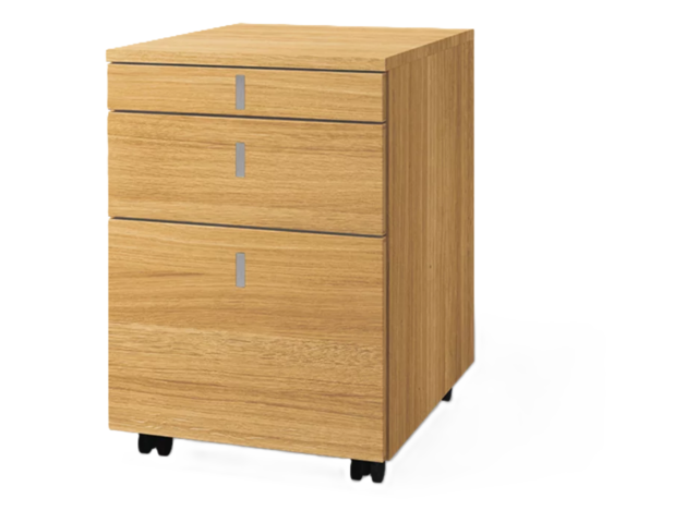 Team 7 Schreibtisch-Container CUBUS Eiche 46412 1