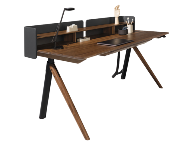 Team 7 Schreibtisch PISA Nuss 62859