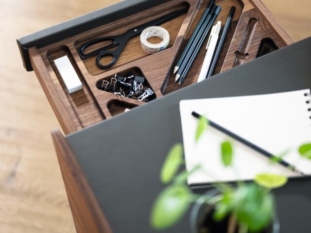 Team 7 Schreibtisch-Container PISA Nuss 62860 2