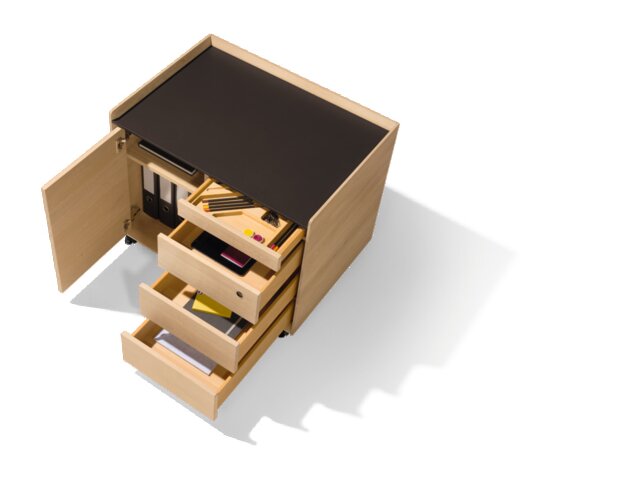 Team 7 Schreibtisch-Container PISA Nuss 62860 3