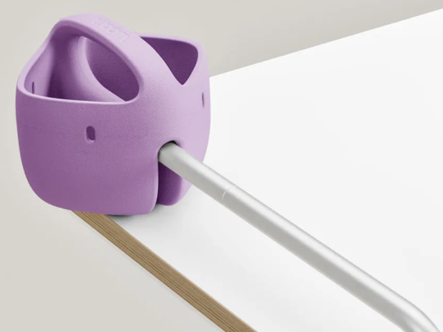 Poptop Stifthalter & Fahrradkorb WOOM POP lila 74507 3