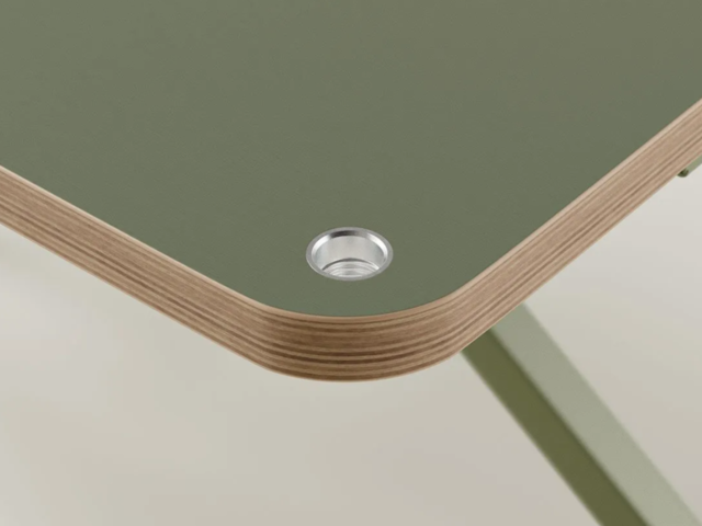 Poptop Kinderschreibtisch POPTOP grün 74510 5