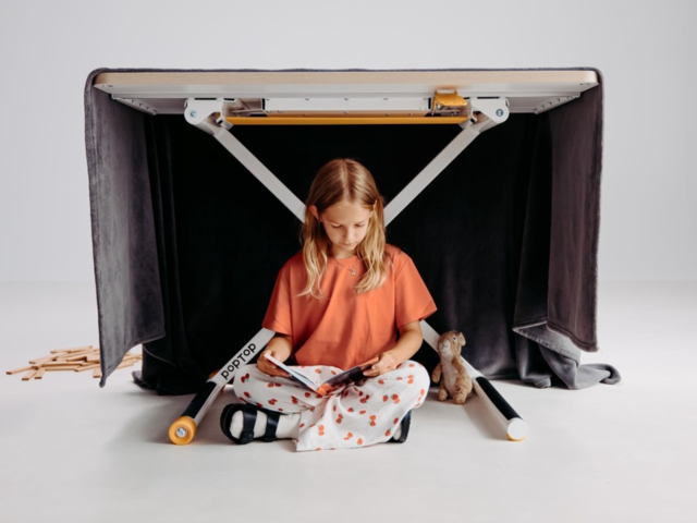 Poptop Kinderschreibtisch POPTOP grün 74510 7