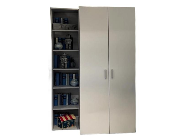 Rudolf Möbel Kleiderschrank level2 felsgrau 63265 1