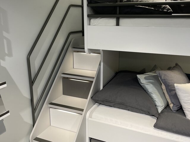 Rudolf Möbel Etagenbett level2 felsgrau 63264 2