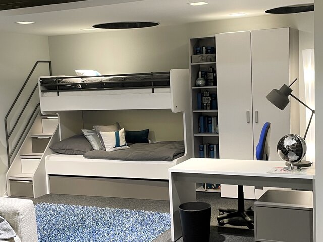 Rudolf Möbel Kleiderschrank level2 felsgrau 63265 1