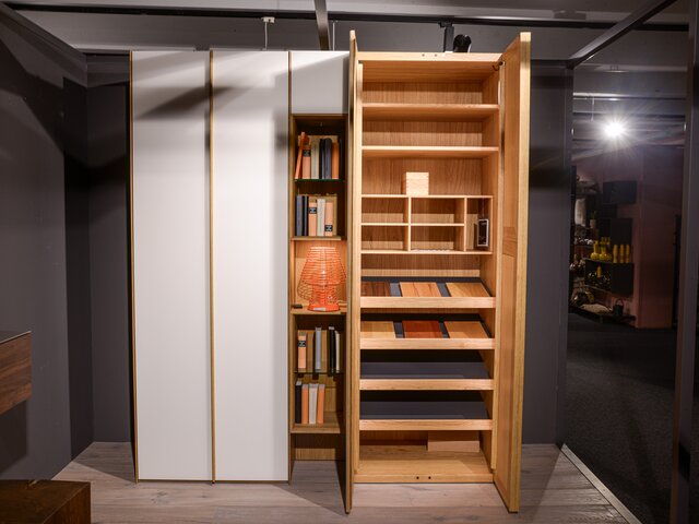 Team 7 Kleiderschrank Soft Cubus naturweiß 62729 2 Team 7 Kleiderschrank Soft Cubus naturweiß 62729 2