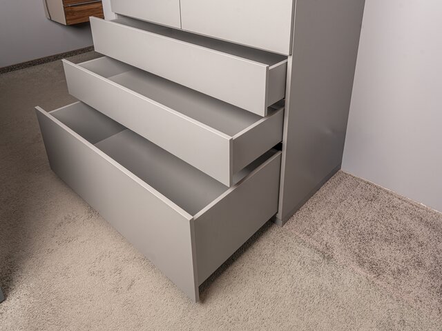 Fauth Kleiderschrank dunkelgrau 72045 7