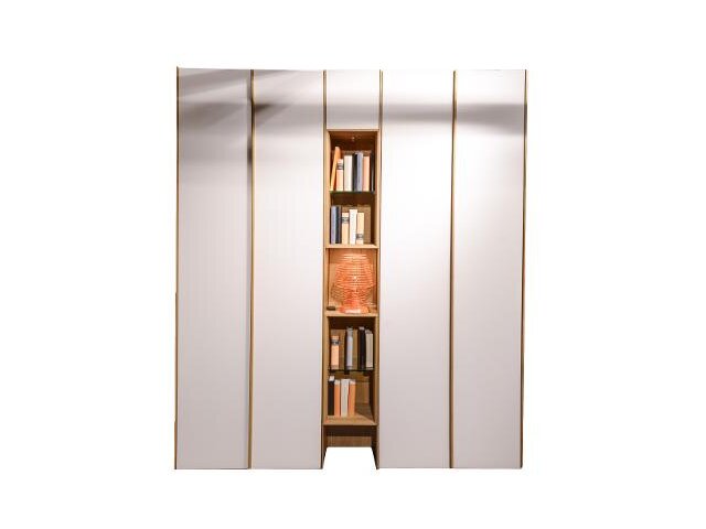 Team 7 Kleiderschrank Soft Cubus naturweiß 62729