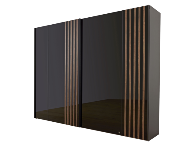 Interliving Schwebetürenschrank IL 1208 anthrazit 71094 2