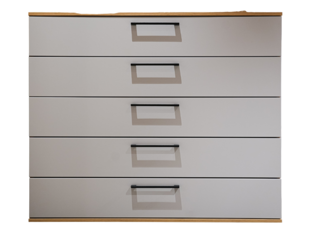 Interliving Kommode IL1207 satingrau 73114 1