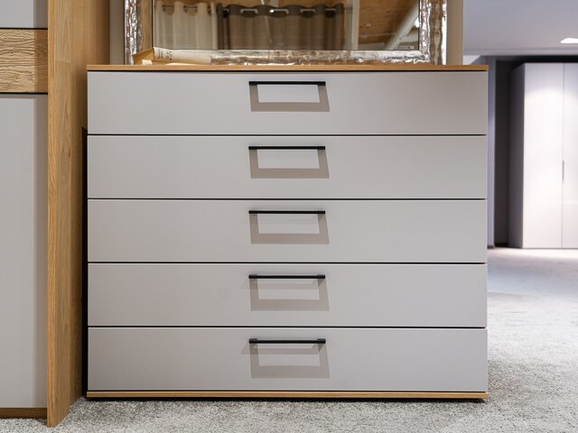 Interliving Kommode IL1207 satingrau 73114 2