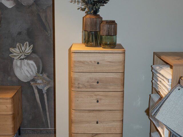 Delux Herrenkommode BERGEN Eiche hell 73761 2