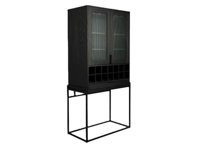 Zuiver High Cabinet Denver schwarz 43616 Zuiver High Cabinet Denver schwarz 43616
