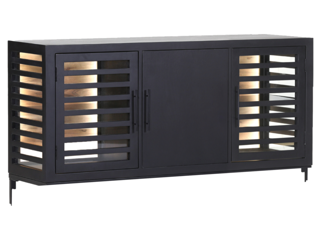 Gutmann Sideboard Showcase schwarz 69878 2