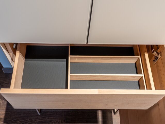 Team 7 Highboard CUBUS PURE erle/weiß 70671 2