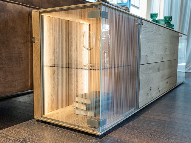 Leonardo Lowboard LINEA kerneiche 73380 3